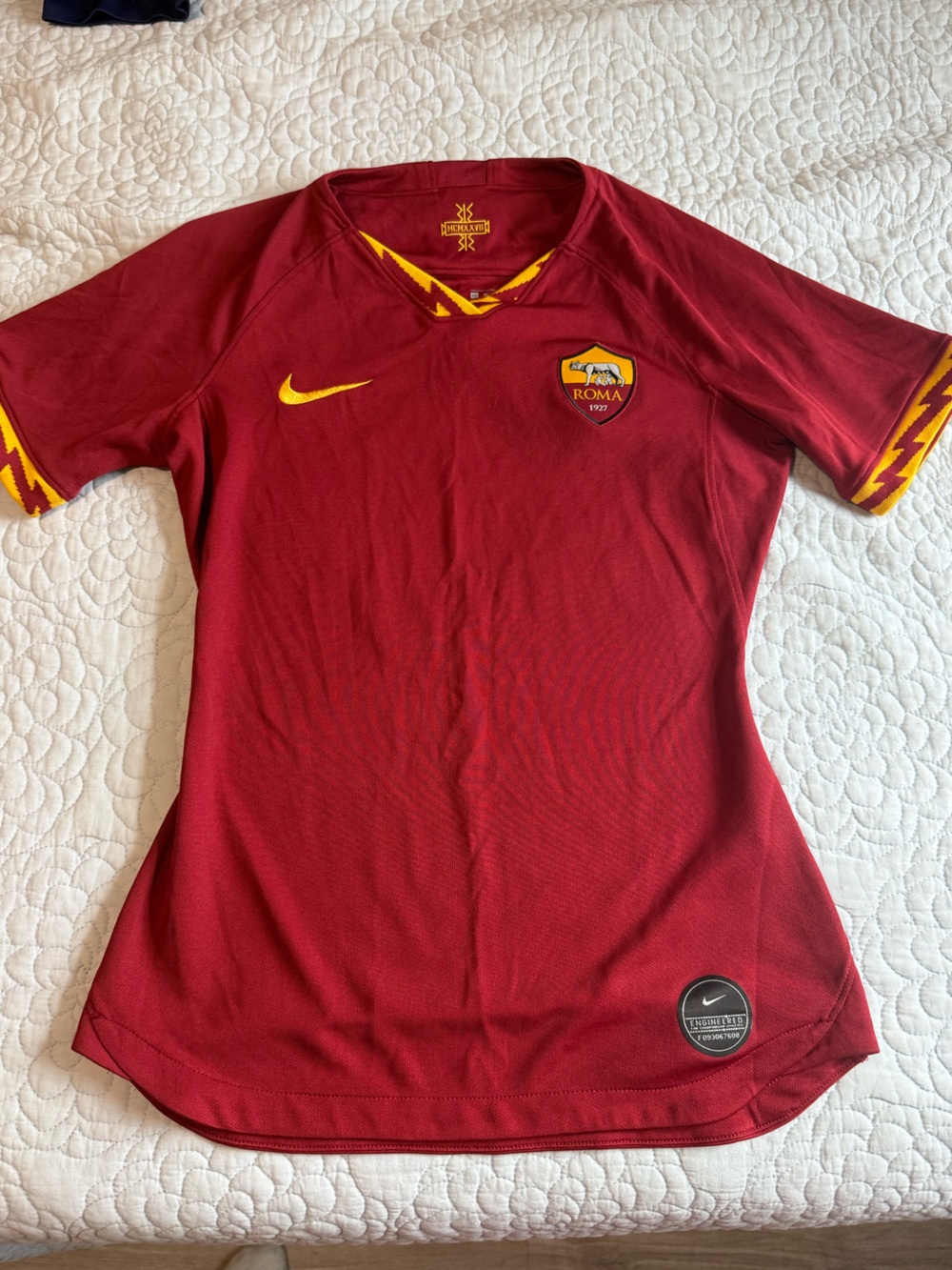 NWOT A.S. Roma jersey women’s size XS